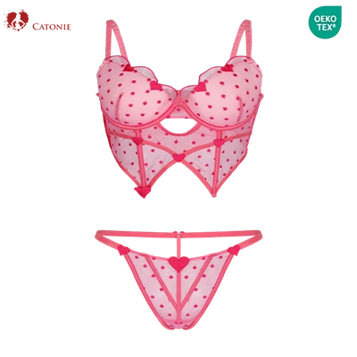 Pink Red Lace Underwear Pink Red Lace Underwear